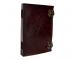 Large Embossed Leather Tree of Life Brown Embossed Journal w/Double Swing Clasps